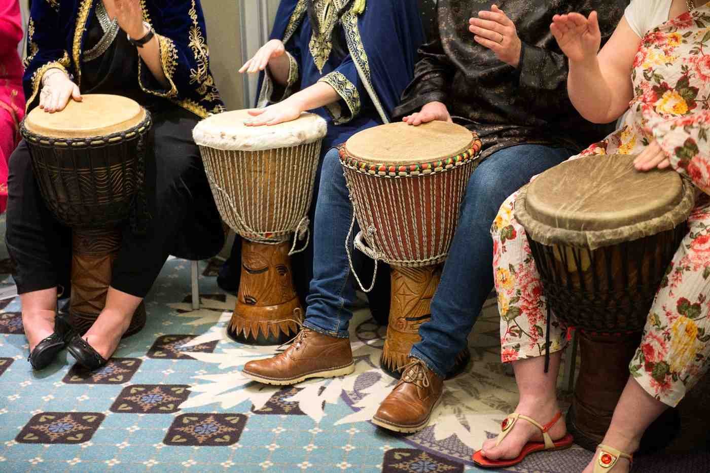 Community Drum Circle Activities for Emotional Healing